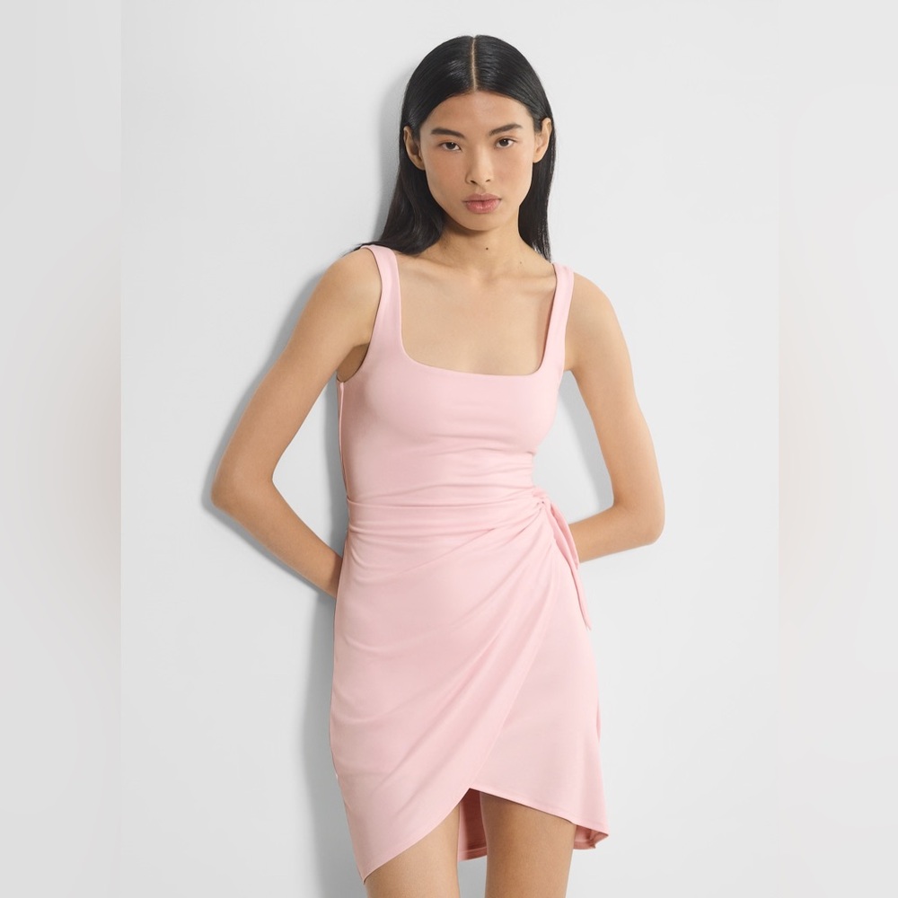 Saturn Mini Wrap Dress || Aritzia Wilfred